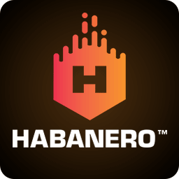 โลโก้ผู้พัฒนาเกมสล็อต Habanero ผู้ให้บริการเกมคาสิโนออนไลน์มาตรฐานสากล